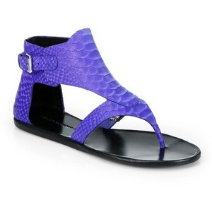 The Cuffed Ankle-Strap Sandal